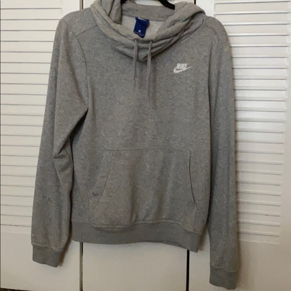 Gray NIKE hoodie